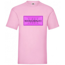 Mayah Herlihy Official Merchandise Pink Unisex P/B logo t-shirt